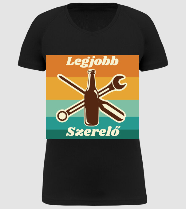  minta fekete pólón