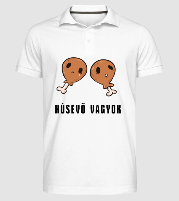  minta fehér pólón
