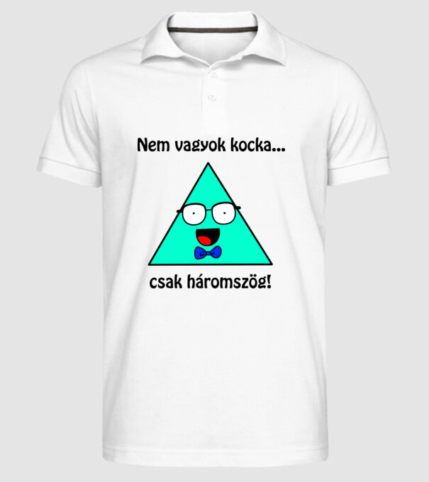  minta fehér pólón