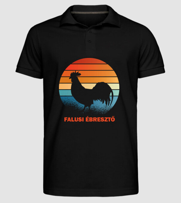  minta fekete pólón