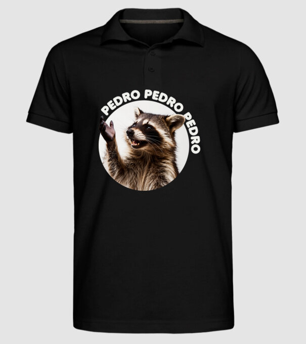  minta fekete pólón