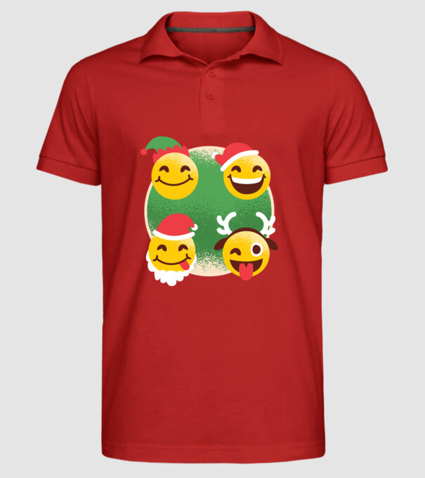  minta piros pólón