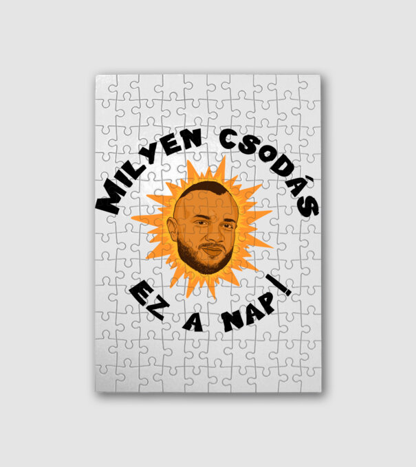  minta fehér pólón
