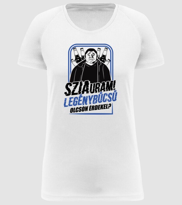  minta fehér pólón